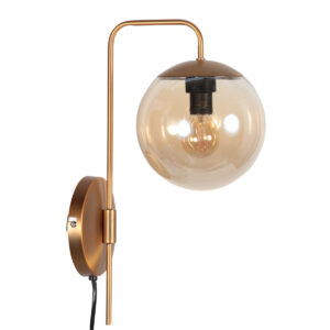 wandlamp-brons-bollique-glasmetaal-bedlampje-e14-4609br-steinhauer-1