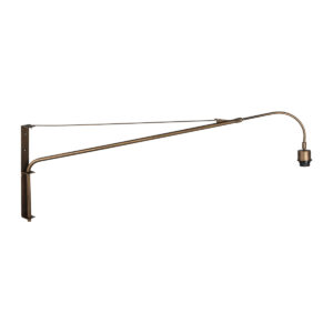 wandlamp-brons-elegantclassy-elektronicametaal-lossearmatuur-e27-2574br-steinhauer-1