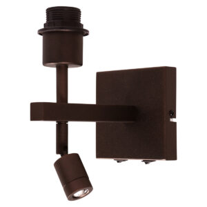 wandlamp-bruin-stang-elektronicametaal-bedlampje-led_e27-2995ca-steinhauer-0