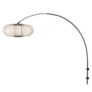 wandlamp-naturelzwart-sparkledlight-bamboemetaal-booglamp-e27-4408zw-steinhauer-1