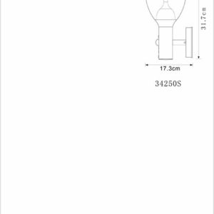 wandlamp-nikkel-callisto-metaal-led-34250s-globo-1