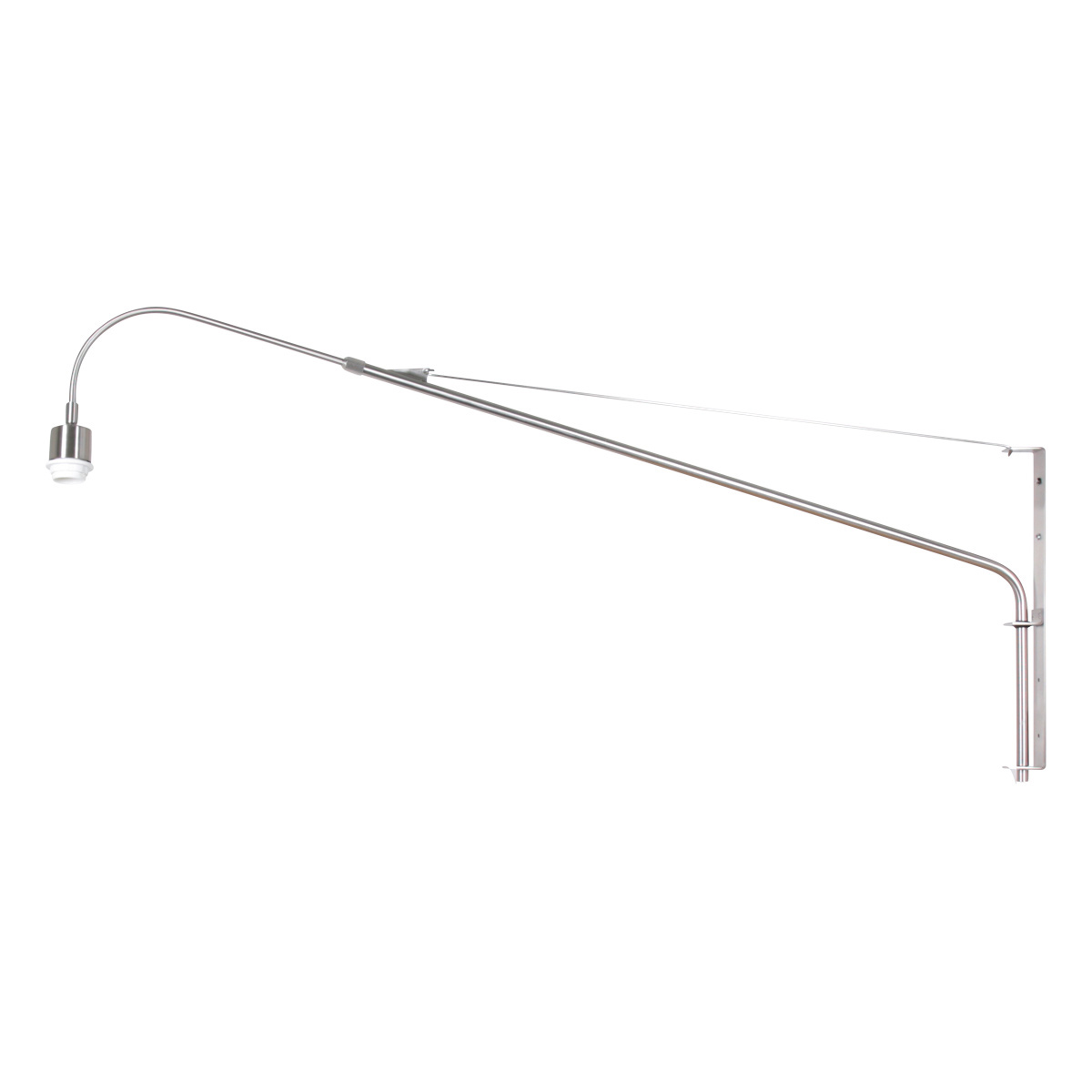 wandlamp-staal-elegantclassy-kunststofmetaal-lossearmatuur-e27-2574st-steinhauer-1