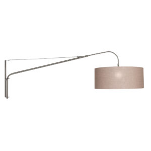 wandlamp-staal-elegantclassy-metaaltextiel-schemerlamp-e27-9329st-steinhauer-1