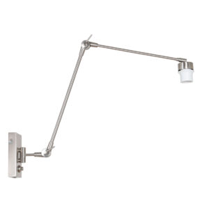wandlamp-staal-prestigechic-kunststofmetaal-lossearmatuur-e27-7396st-steinhauer-0