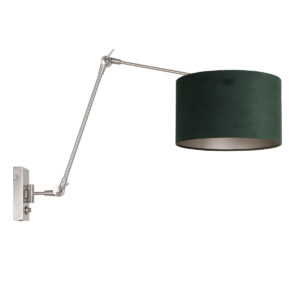 wandlamp-staal-prestigechic-metaaltextiel-schemerlamp-e27-8109st-steinhauer-0