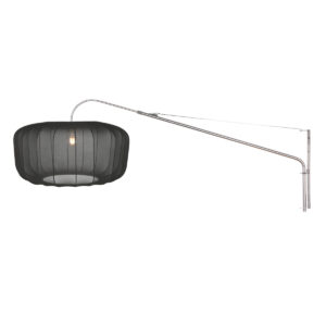 wandlamp-staalzwart-elegantclassy-metaaltextiel-leeslamp-e27-4447st-steinhauer-1