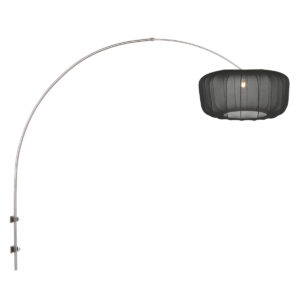 wandlamp-staalzwart-sparkledlight-kunststofmetaal-leeslamp-e27-4403st-steinhauer-0