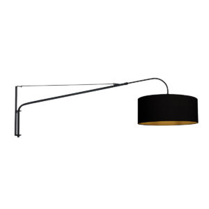 wandlamp-zwart-elegantclassy-metaaltextiel-schemerlamp-e27-3958zw-steinhauer-0