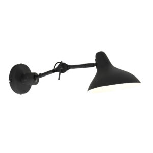 wandlamp-zwart-kasket-kunststofmetaal-leeslamp-e27-2693zw-annelighting-0