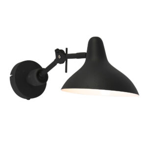 wandlamp-zwart-kasket-kunststofmetaal-leeslamp-e27-2693zw-annelighting-1