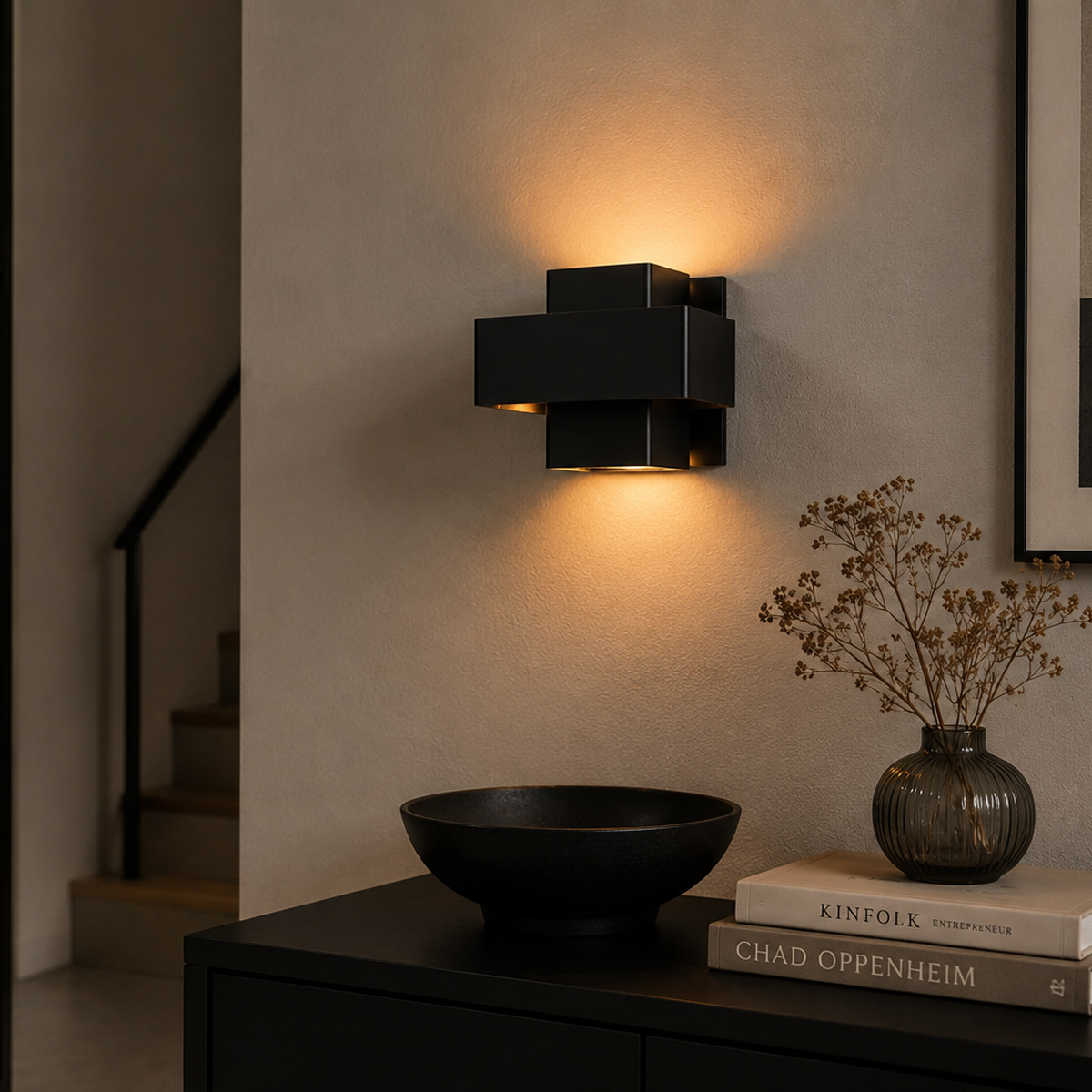 wandlamp-zwart-muro-elektronicakunststofmetaal-designlamp-g9-3367zw-steinhauer-2