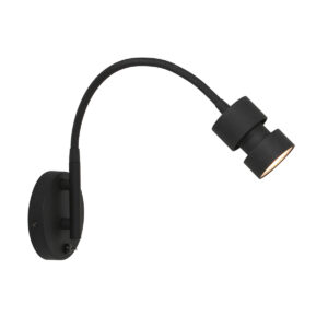 wandlamp-zwart-natasjaled-kunststofmetaal-bedlampje-gu10-3094zw-steinhauer-0