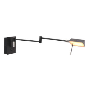 wandlamp-zwart-retina-kunststofmetaal-bedlampje-led-3402zw-steinhauerexclusive-1