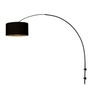 wandlamp-zwart-sparkledlight-linnenmetaaltextiel-e27-3967zw-steinhauer-1
