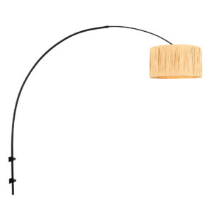 wandlamp-zwart-sparkledlight-metaalzeegras-e27-3696zw-steinhauer-1