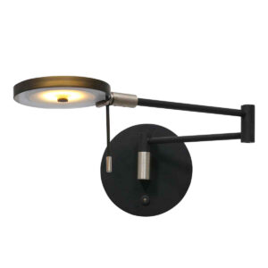 wandlamp-zwart-turound-glasmetaal-bedlampje-led-2734zw-steinhauerexclusive-1