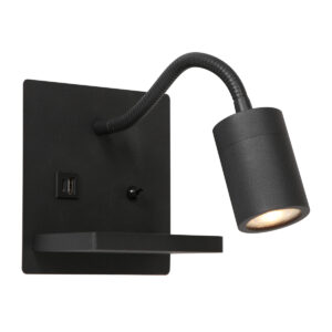 wandlamp-zwart-upround-kunststofmetaal-bedlampje-gu10-3654zw-mexlite-0
