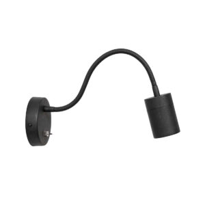 wandlamp-zwart-upround-metaal-bedlampje-gu10-3390zw-mexlite-1