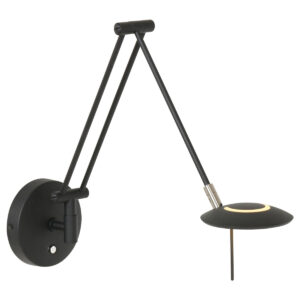 wandlamp-zwart-zodiacled-kunststofmetaal-bedlampje-led-2110zw-steinhauer-0