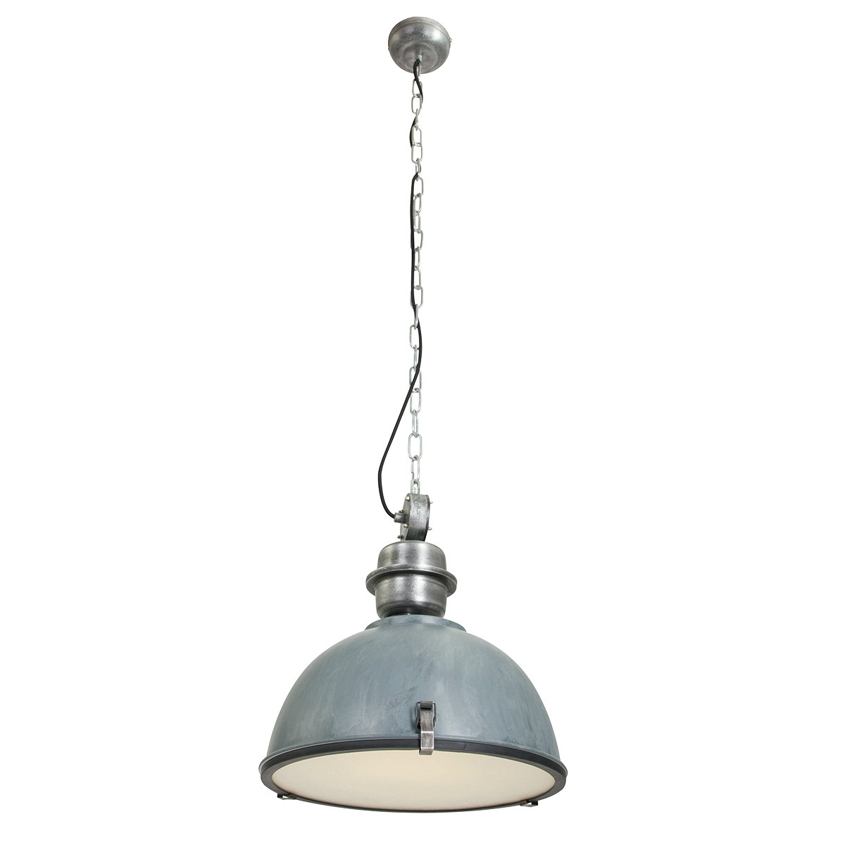 hanglamp-grijs-bikkel-glasmetaal-o42cm-e27-7586gr-steinhauer-1