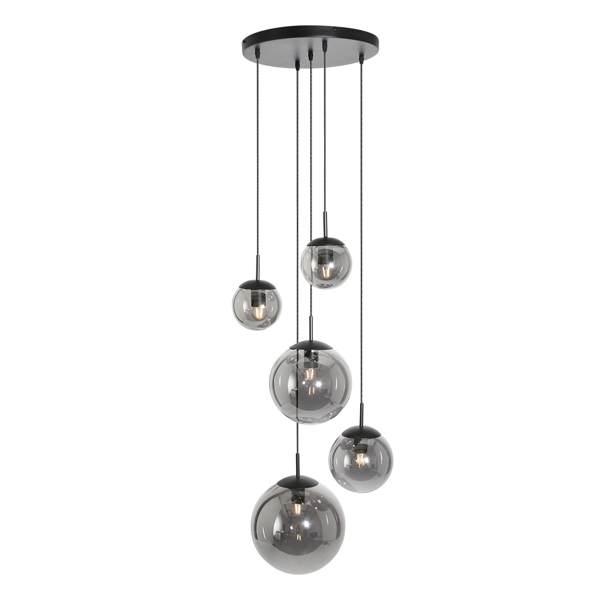 hanglamp-zwart-bollique-elektronicaglasmetaal-o60cm-e27-2730zw-steinhauer-1