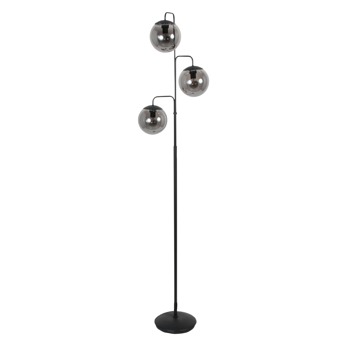 vloerlamp-zwart-bollique-glasmetaal-o40cm-e14-4611zw-steinhauer-1