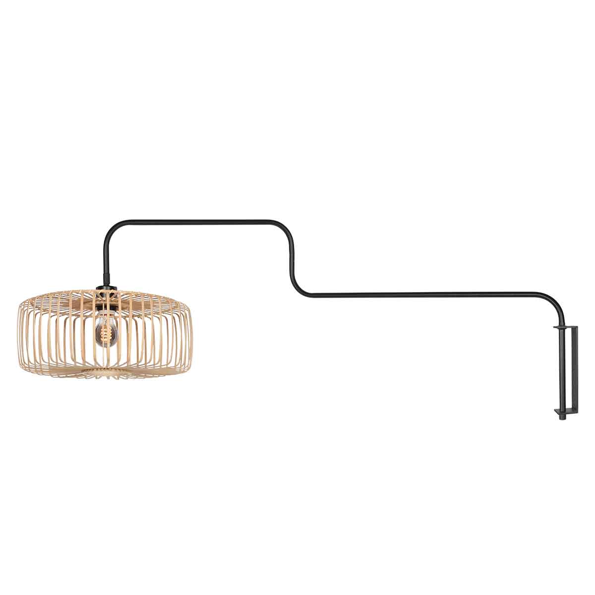 wandlamp-naturelzwart-bloeba-metaalzeegras-o40cm-e27-4160zw-steinhauer-1